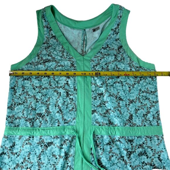 Marmot Women’s Remy Sleeveless Blue Green Dress Size XL Double Mint Confetti - Picture 6 of 13